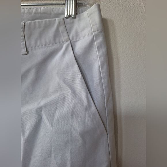 Jarbo Womens Khaki Crop Trouser Pants Stretchy Size 38 (8) - Picture 4 of 8